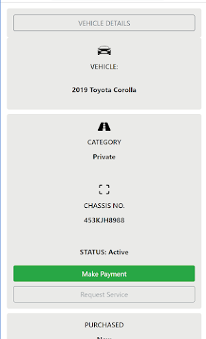 Motor Assured Warranty Screenshot 2