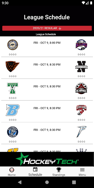 MJHL Screenshot 2