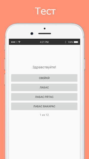 Русско-литовский разговорник Screenshot 2