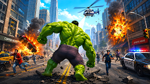 Monster Hero City Battle Game Screenshot 3