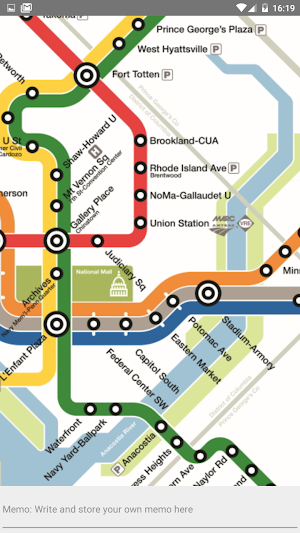 WASHINGTON DC METRO BUS MAP Screenshot 3