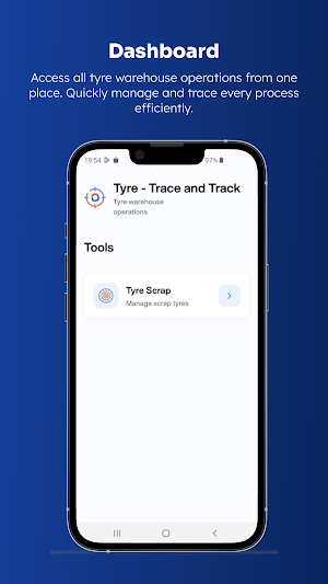 Tyre Scrap Management Screenshot 0