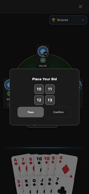 Batak Offline - Card Game Screenshot 1
