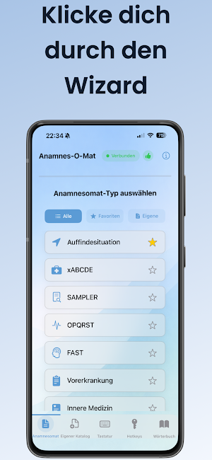Anamnes-O-Mat Screenshot 2
