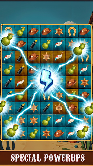 Cowboy Match Mania Screenshot 3