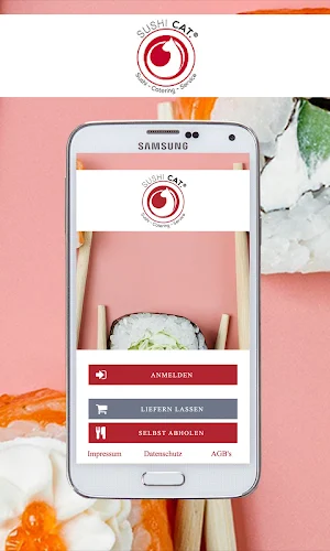 Sushi CAT. Screenshot 0