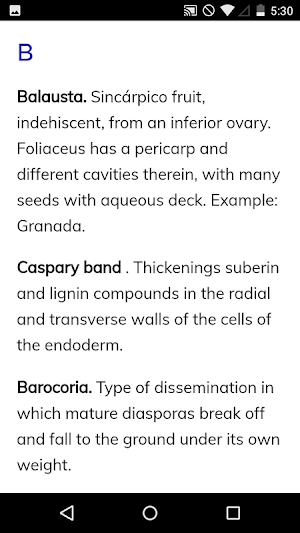 Dictionary of Biology Screenshot 2