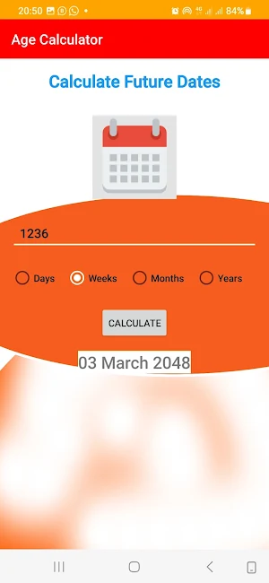 Age and Dates Caculator Screenshot 3