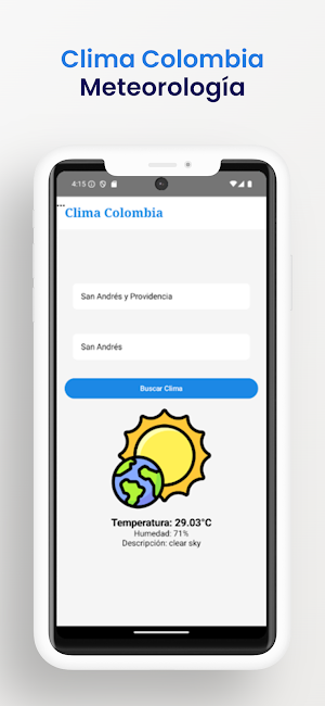 Clima Colombia Screenshot 1