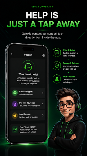 GigaCloudFarm miner Screenshot 3