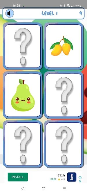 DIY Memory Game Screenshot 2