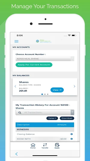 Mallow Credit Union Screenshot 1