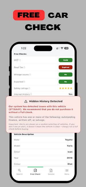 Car Check – Full Car Checks Screenshot 1