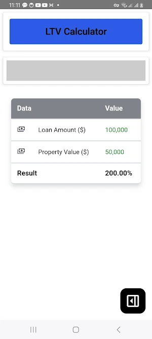 LTV Calculator Screenshot 3