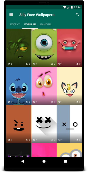Silly Emoji Face Wallpapers Screenshot 1