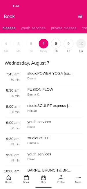 ZenStudio Fitness Screenshot 1