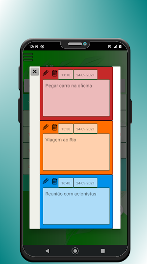 Agenda com alarme PRO Screenshot 2