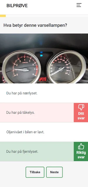 Bilprøve Screenshot 3