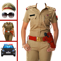 Women police suit photo editor
