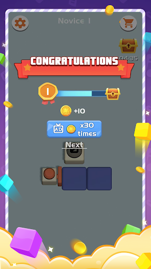 Press Me - Colorful Puzzle Screenshot 2
