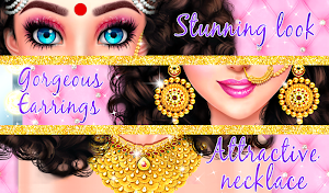 Indian Wedding Designer Sarees Beauty Salon Makeup Screenshot 1