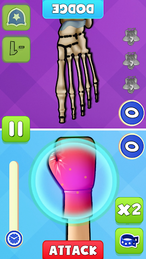 Red Hands: Two Player Game Screenshot 1