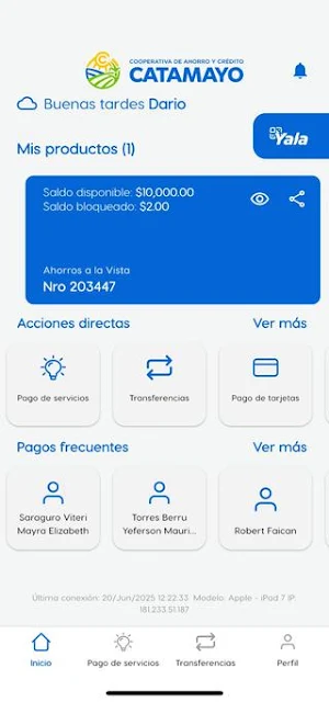 Catamayo Móvil Screenshot 1