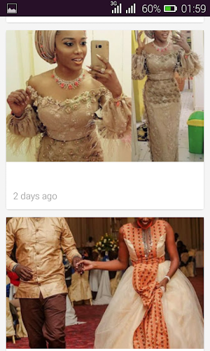 African Wedding Dress Designs Screenshot 0