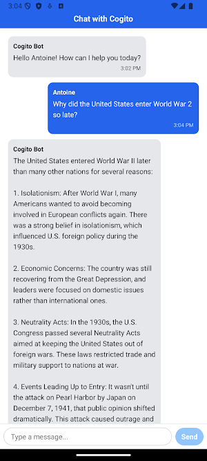 Cogito Screenshot 2