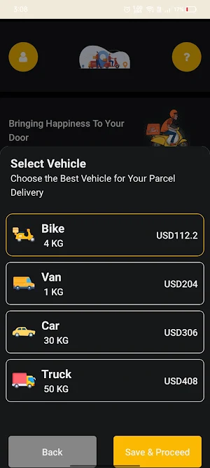 Speedify: Last Mile Booking Screenshot 3