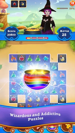 Magic Puzzle - Match 3 Game Screenshot 2