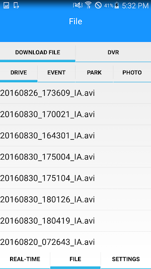 MyDean DVR Screenshot 2
