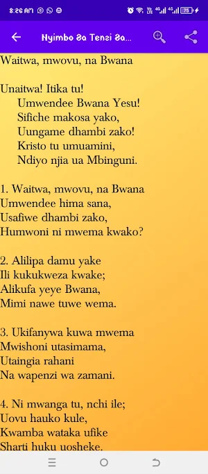 Nyimbo Za Tenzi Za Rohoni Screenshot 3