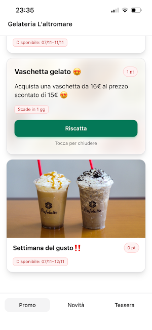 Gelateria l'altromare Screenshot 1