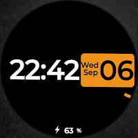 Digital Watch Face CRC068