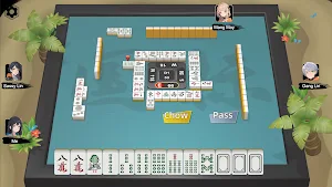 Chinese Mahjong 4P Offline Screenshot 0