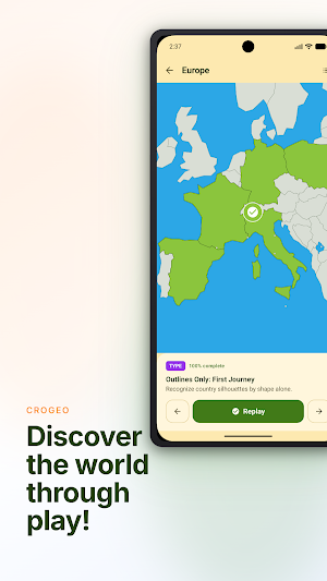 Crogeo - Learn the flags! Screenshot 3