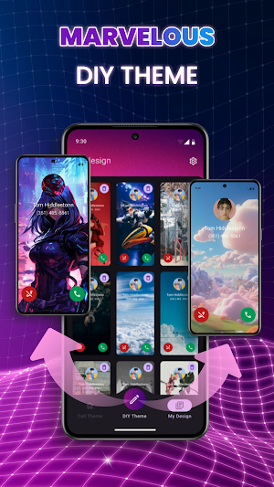 Color call themes: Color phone Screenshot 2