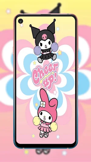 Wallpaper For Melody Kuromi Screenshot 1