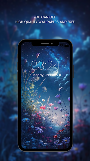 Glitter Wallpapers Sparkling Screenshot 2