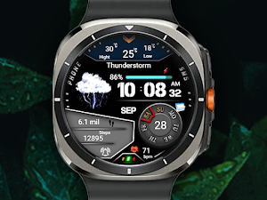 Weather Watchface Watch7/ultra Screenshot 1