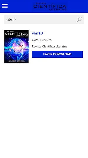 Revista Científica Literatus Screenshot 2