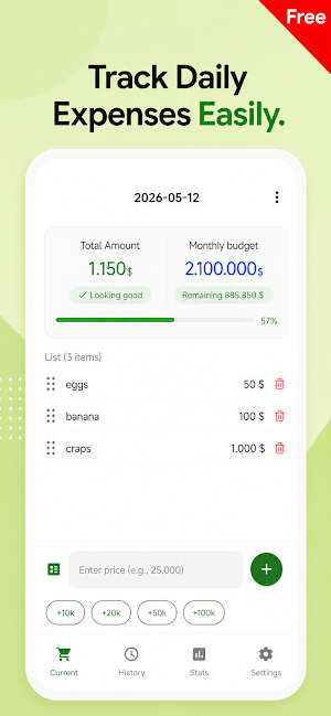 Money Tracker: Daily Expense Screenshot 0