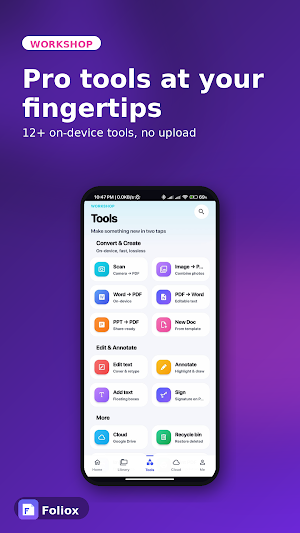 PDF Editor & Scanner - Foliox Screenshot 2