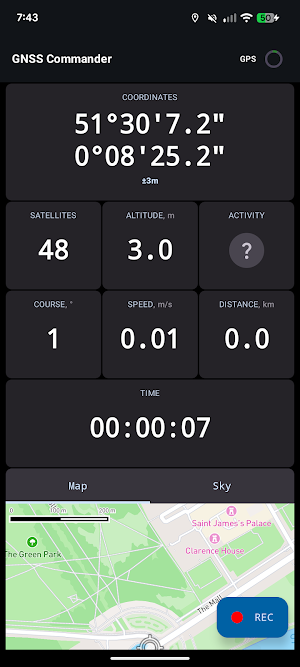 GNSS Commander Screenshot 0