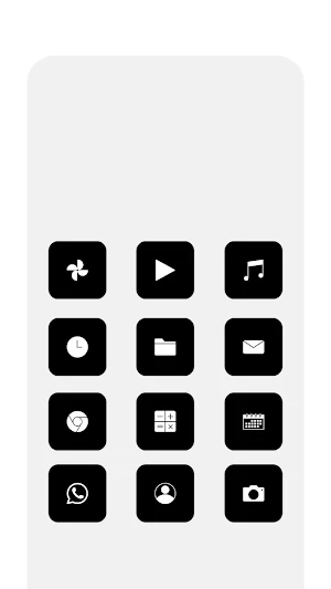 OS 15 Dark Theme/Icon Pack Screenshot 1