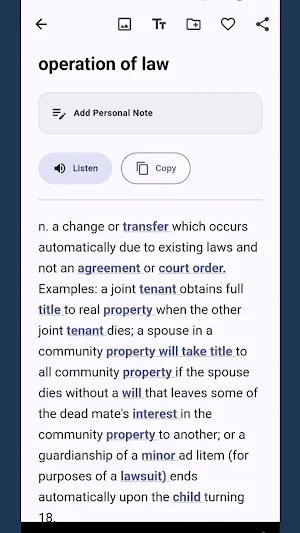 Law Dictionary Offline - AI Screenshot 1