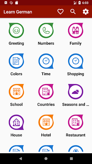 Learn German Free Offline For Travel Screenshot 0
