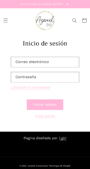 Azareel Accesorios Screenshot 2