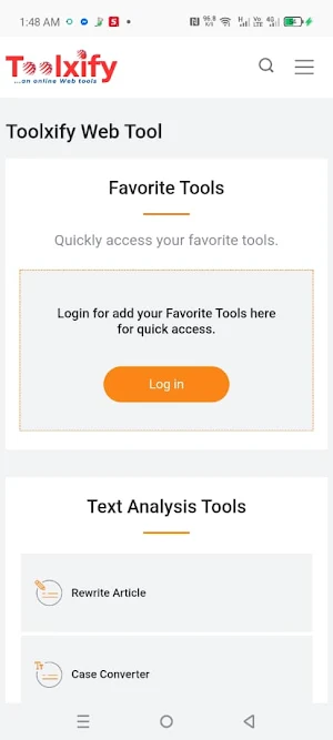 Toolxify Web Tools Screenshot 0